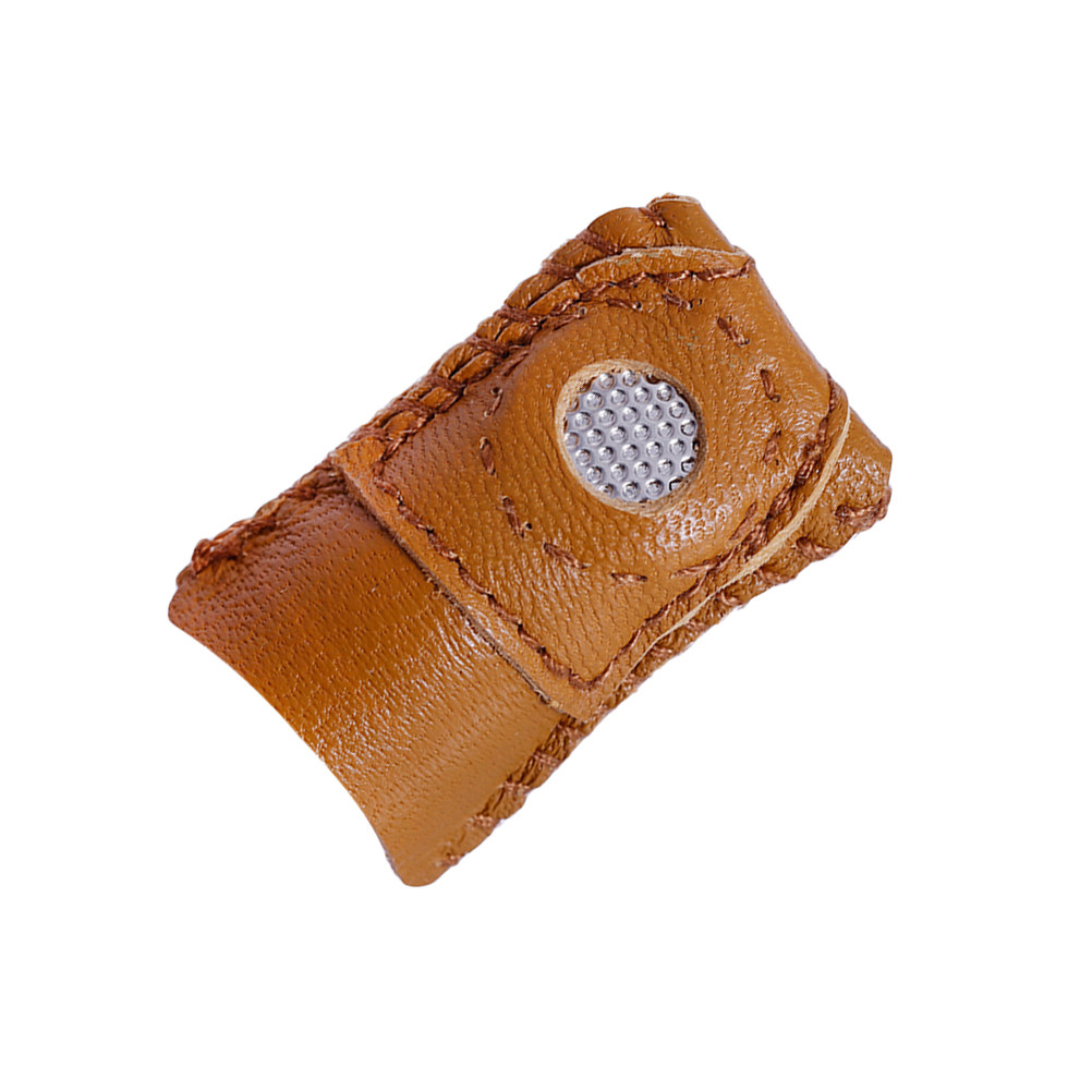 Embroidery Craft - 1 Stück Premium-Schaffell-Fingerschutz für Nähen, Quilten,