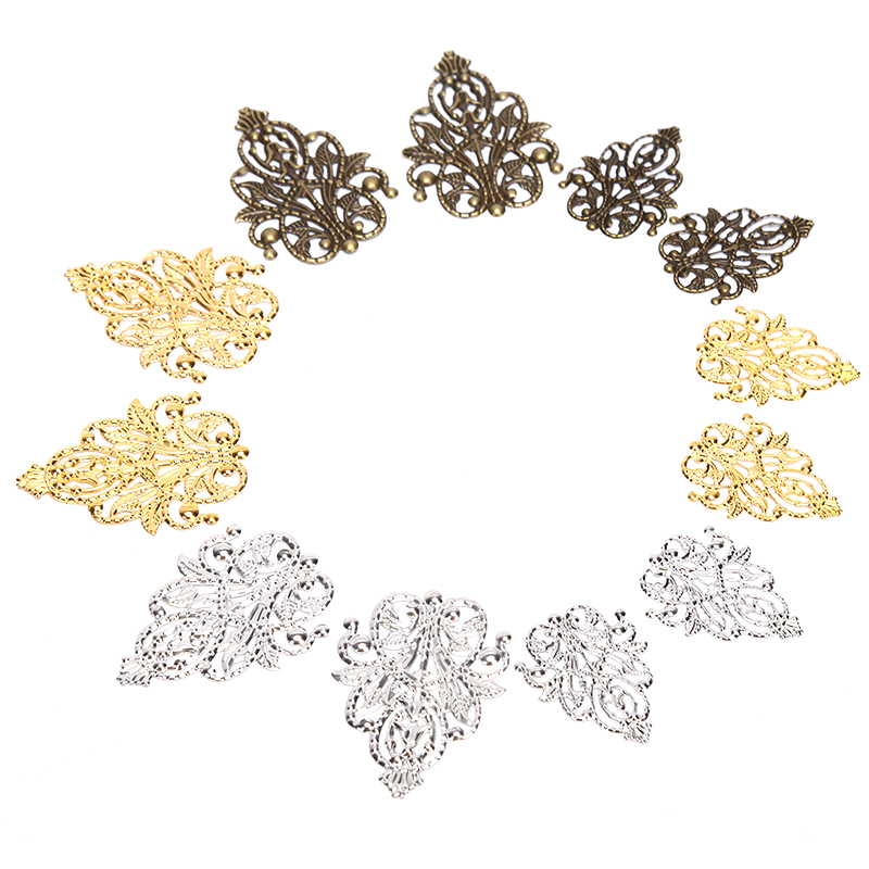 Embellishment Crafts - Bestseller 20 Stück Gemischte Filigran-Handwerksstücke Hohle