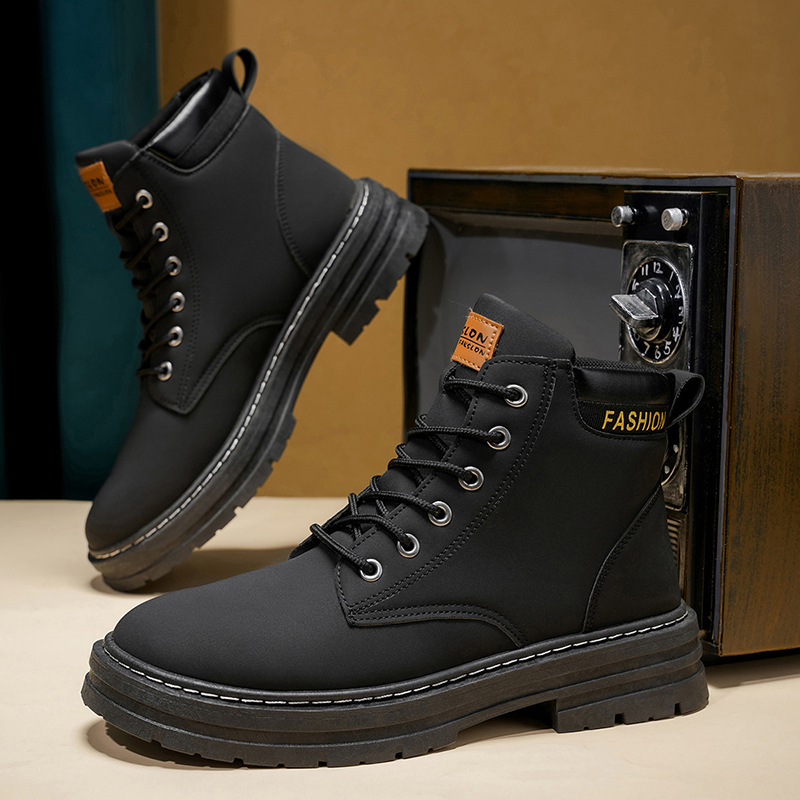 Guipure Lace Panel - 2022 Neue klassische mittelhohe Herrenstiefel –