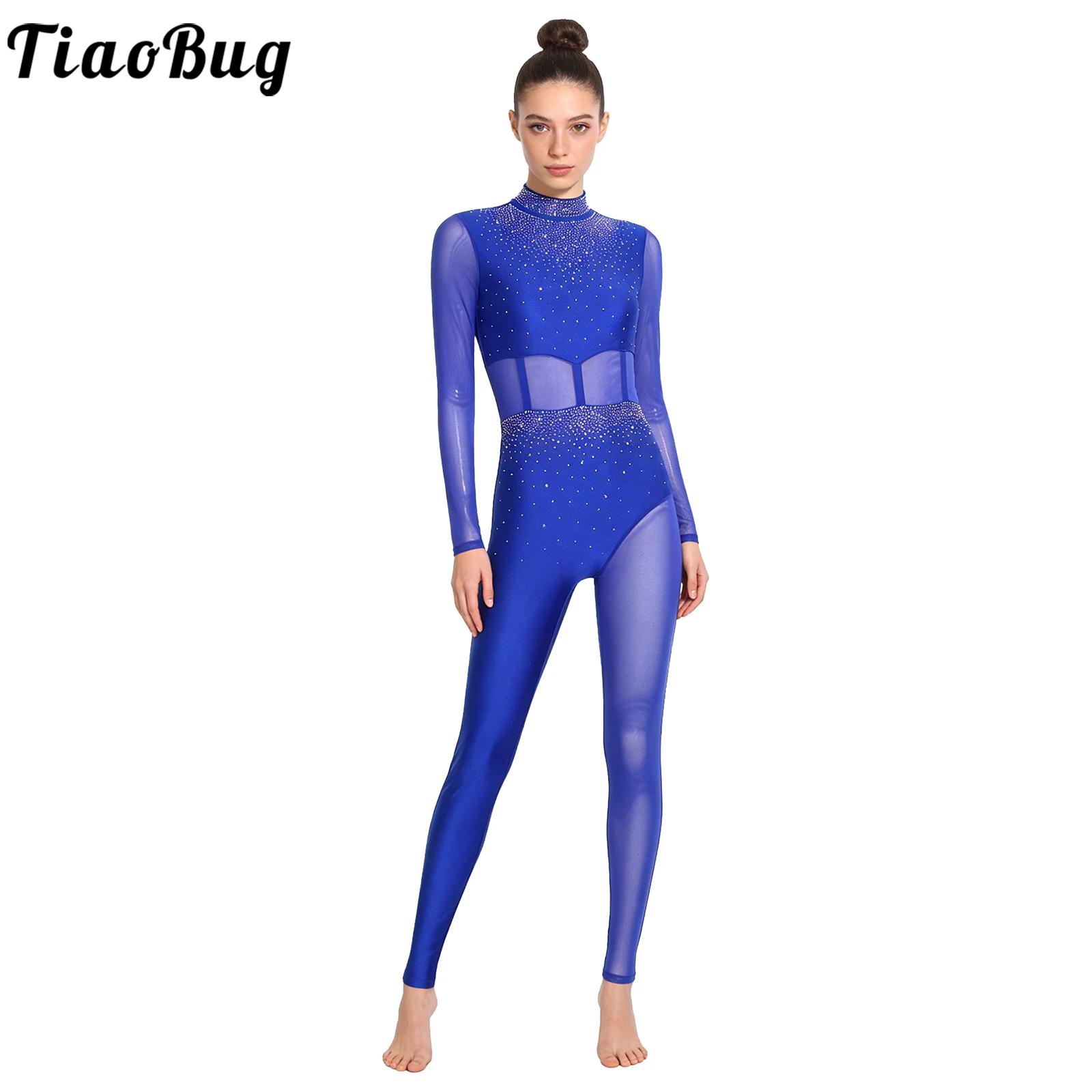 Rhinestone Banding Trim - Frauen Rhythmische Gymnastik Trikot Overall Eiskunstlauf