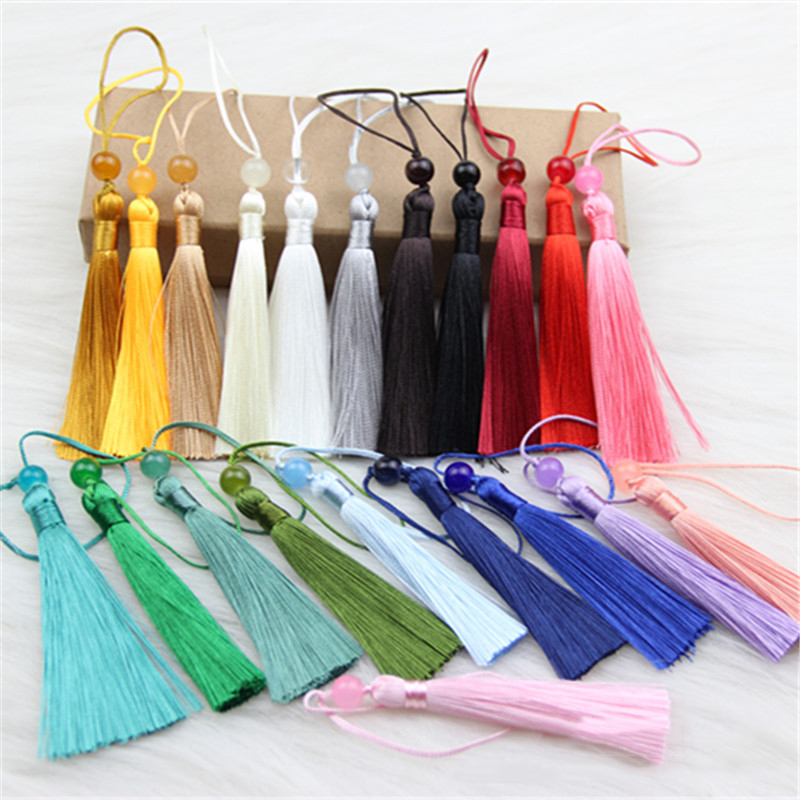 10 Stück Polyester-Seidenquast – Beaded Trim Fringe Bewertung und Preis