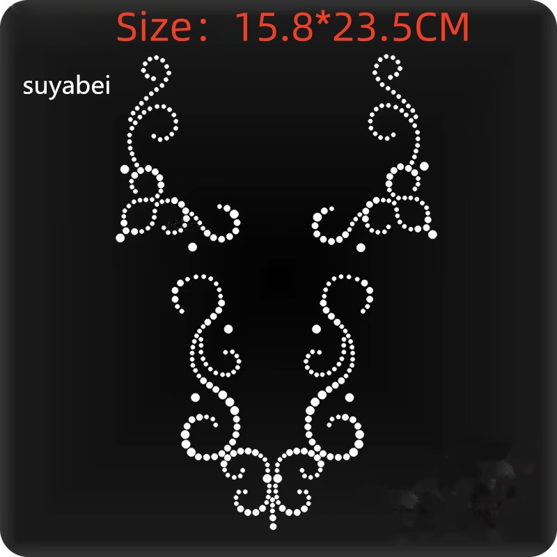 2 Stück/Set Aufbügelbare Stras – Hotfix Rhinestone Sheet Bewertung und Preis
