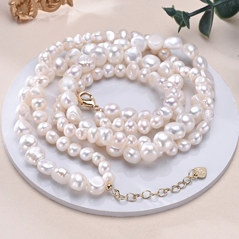 HENGSHENG Barock-Süßwasser-Dop – Pearl Trim Chain Bewertung und Preis