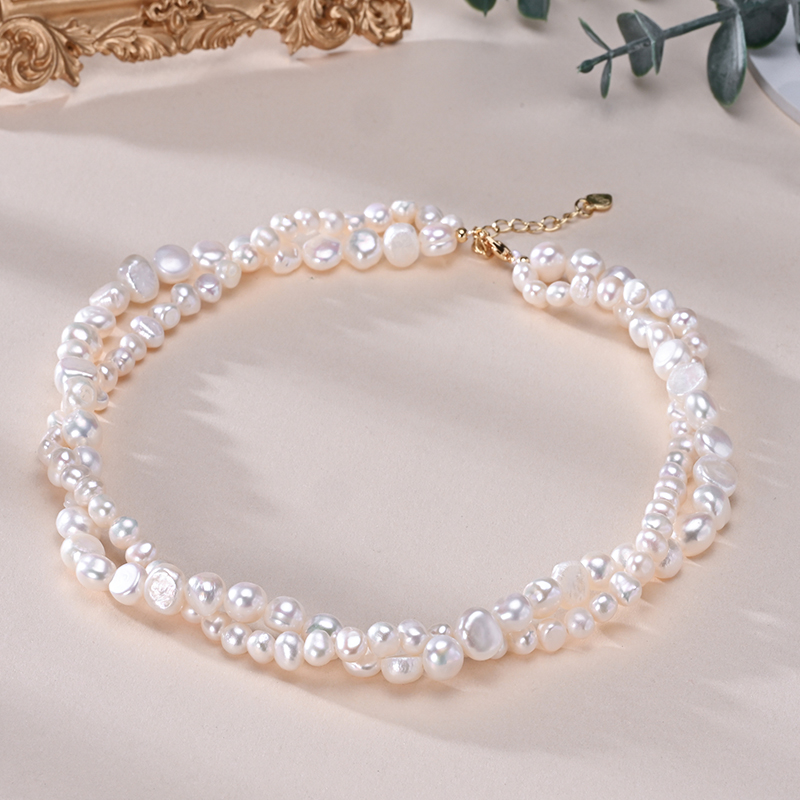 HENGSHENG Barock-Süßwasser-Dop – Pearl Trim Chain Bewertung und Preis