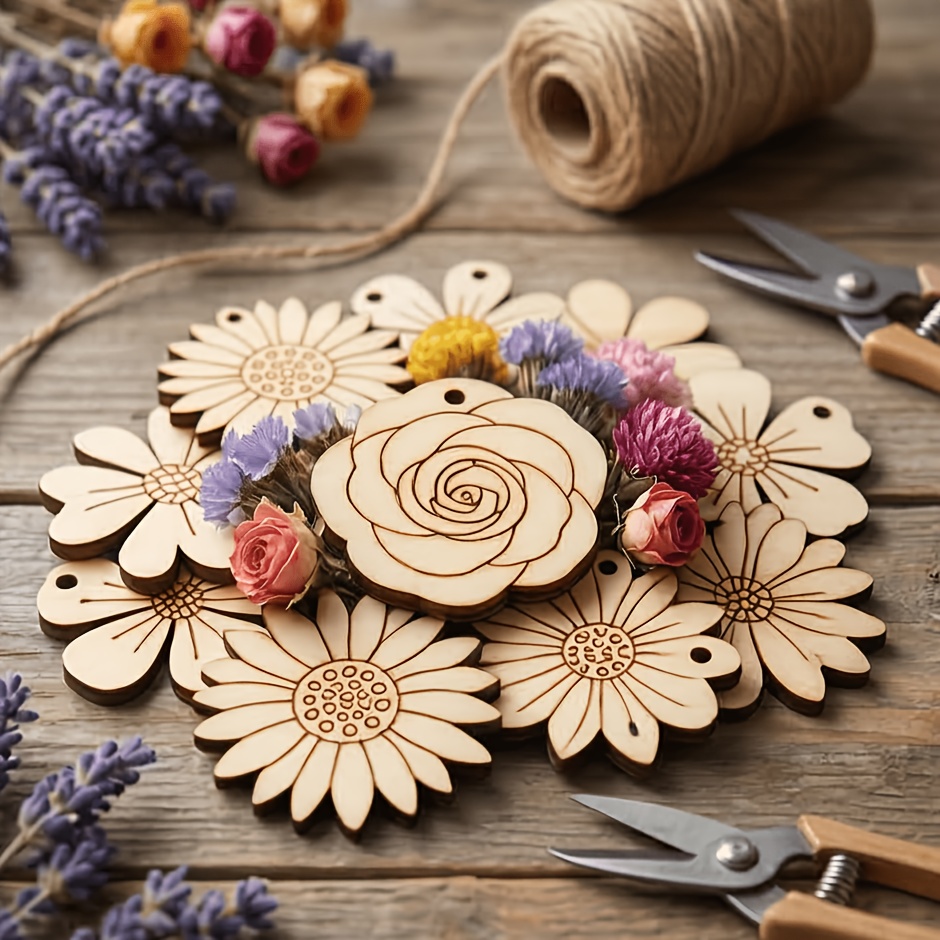 50 Stück/Set 35mm Gemischte Bl – Easter Craft Embellishment Set Bewertung und Preis