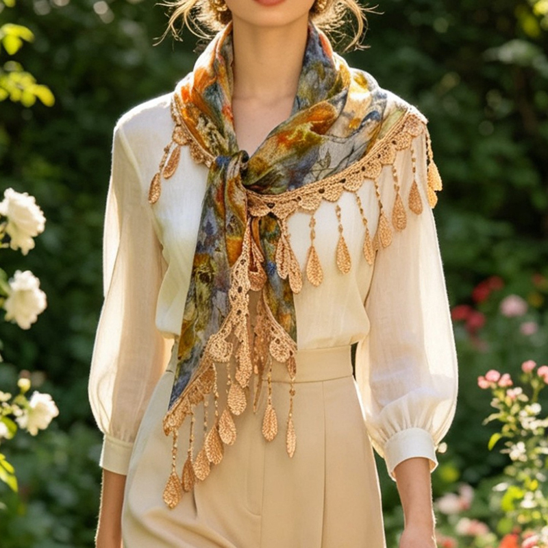 Vintage Blumen-Spitzen-Taillen – Tassel Fringe Trim Bewertung und Preis