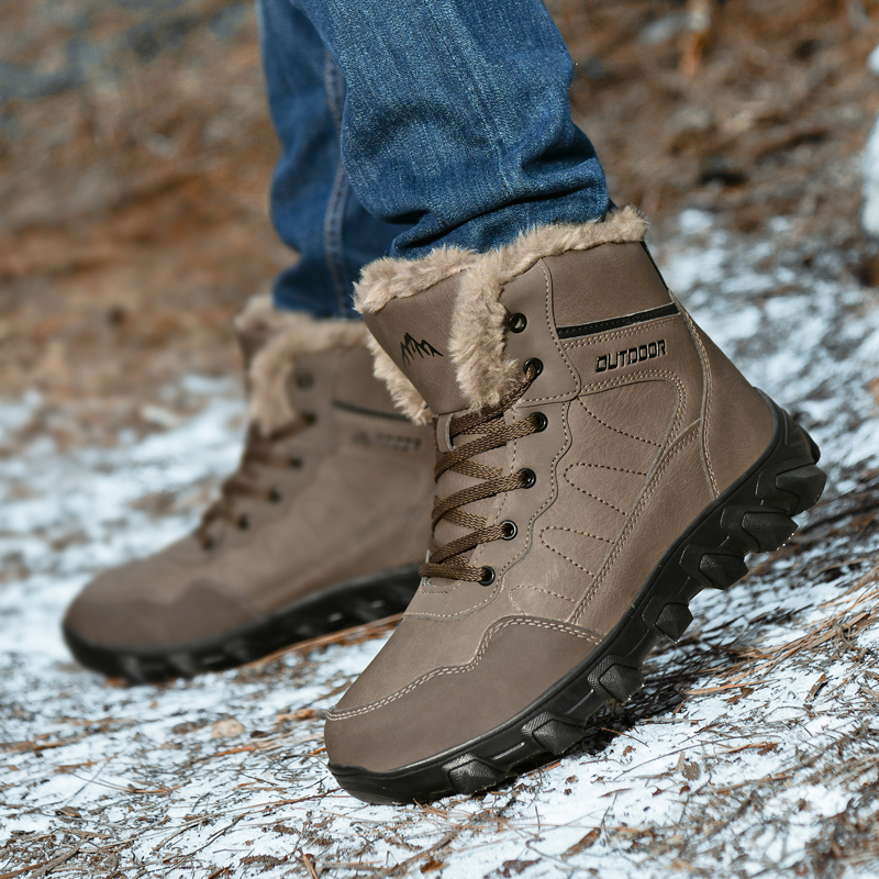 Herren-Winterstiefel, warm, wa – Guipure Lace Panel Bewertung und Preis