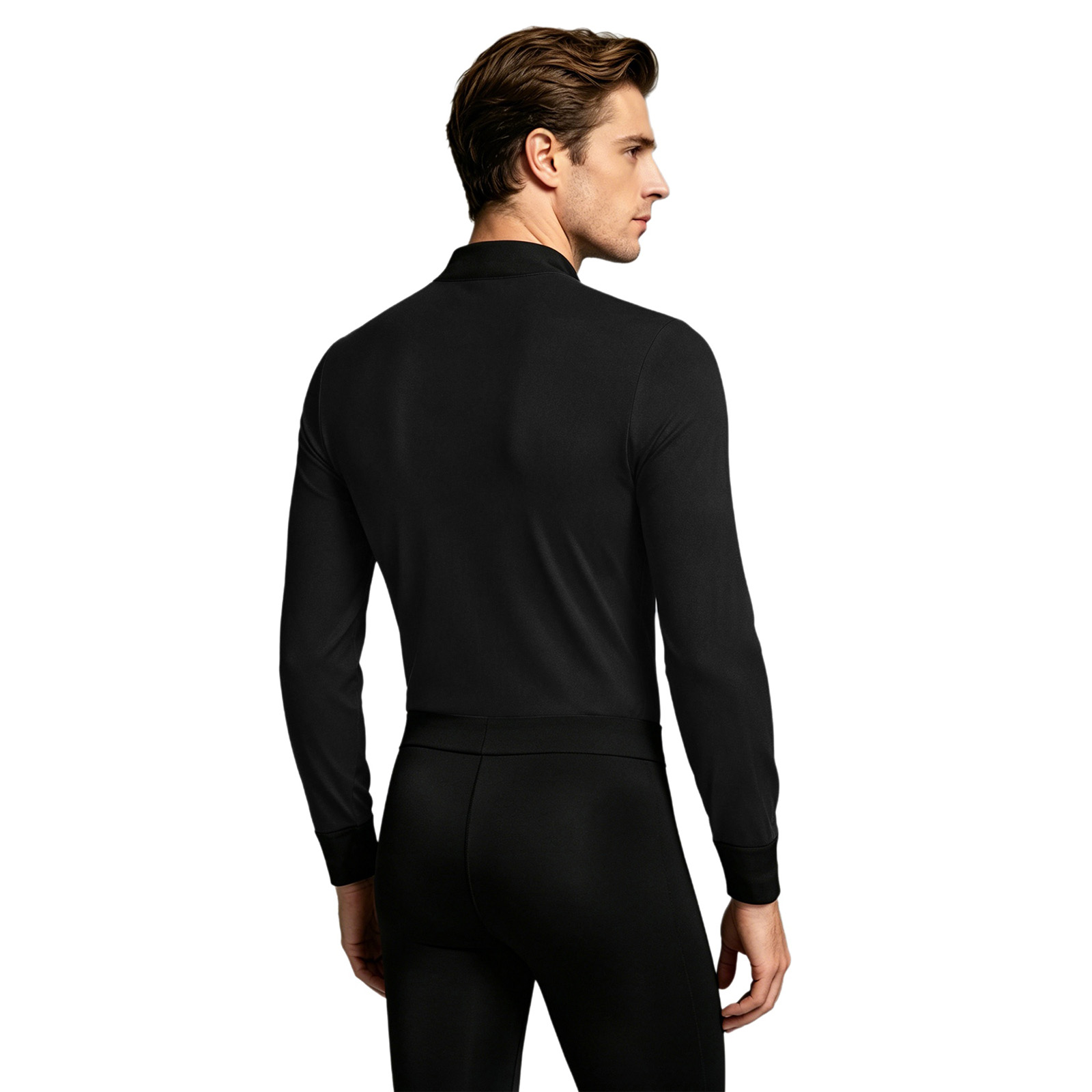 Herren Latin Jazz Dance Trikot – Rhinestone Banding Trim Bewertung und Preis