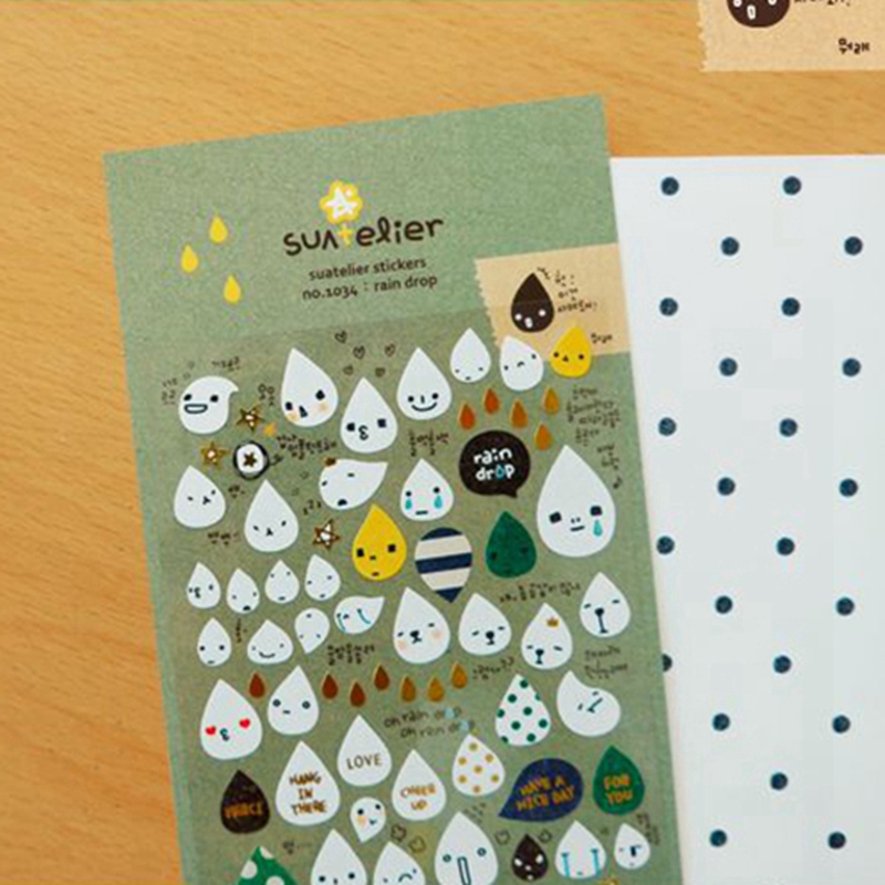 Korea Suatelier Regentropfen A – Embellishments For Scrapbooking Bewertung und Preis