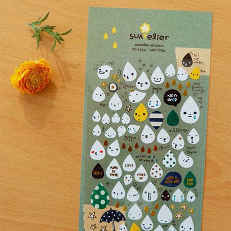 Korea Suatelier Regentropfen A – Embellishments For Scrapbooking Bewertung und Preis
