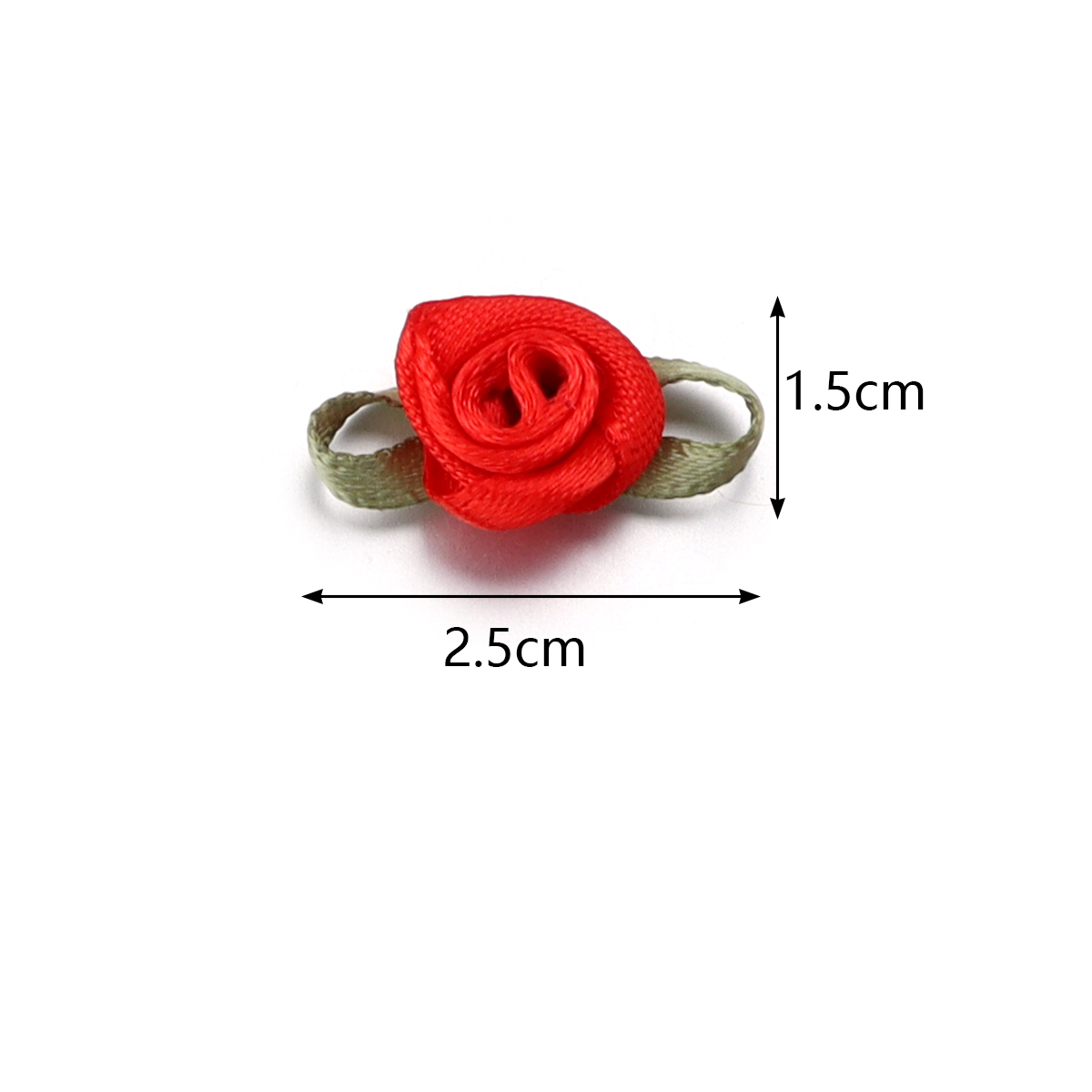 50pcs 1.5x2.5cm 18 Farben für  – Embellishment Crafts Bewertung und Preis