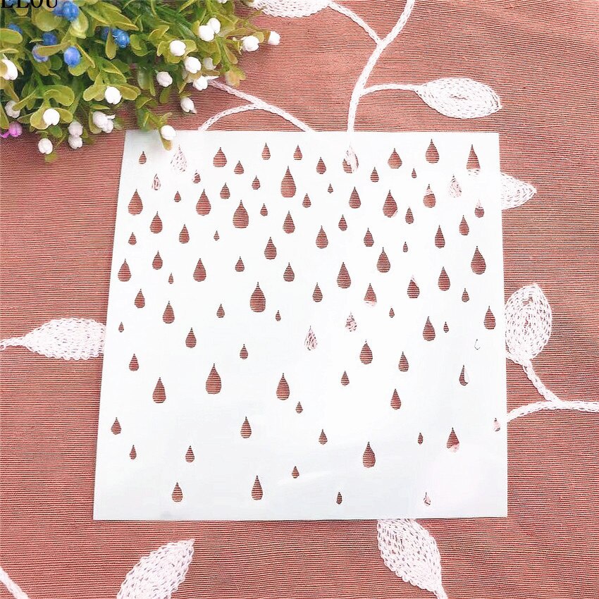 15*15 Regentropfen Sammelalbum – Embellishments For Scrapbooking Bewertung und Preis
