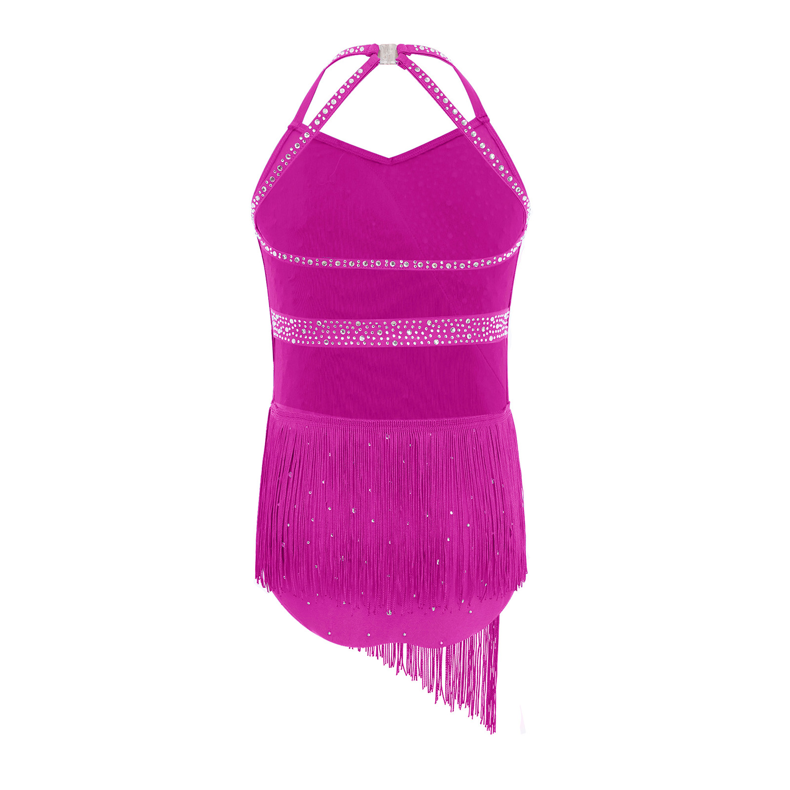 Mädchen-Trikot mit Quasten, fü – Rhinestone Banding Trim Bewertung und Preis