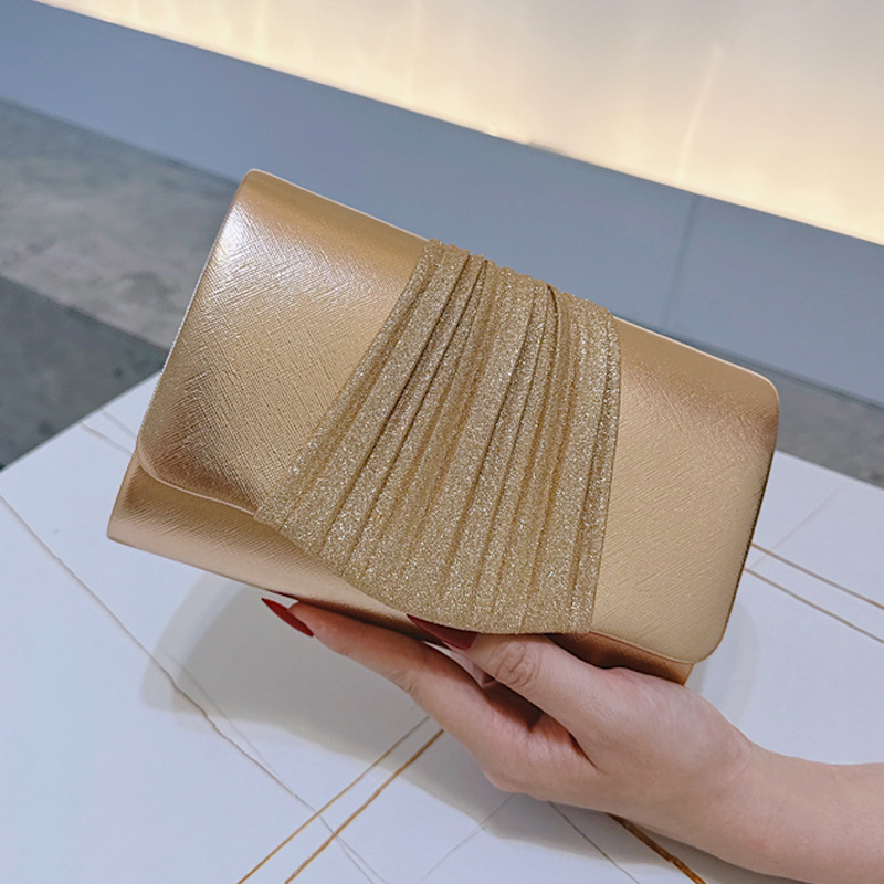 Goldene kleine Abend-Clutch fü – Tassel Fringe Trim Bewertung und Preis