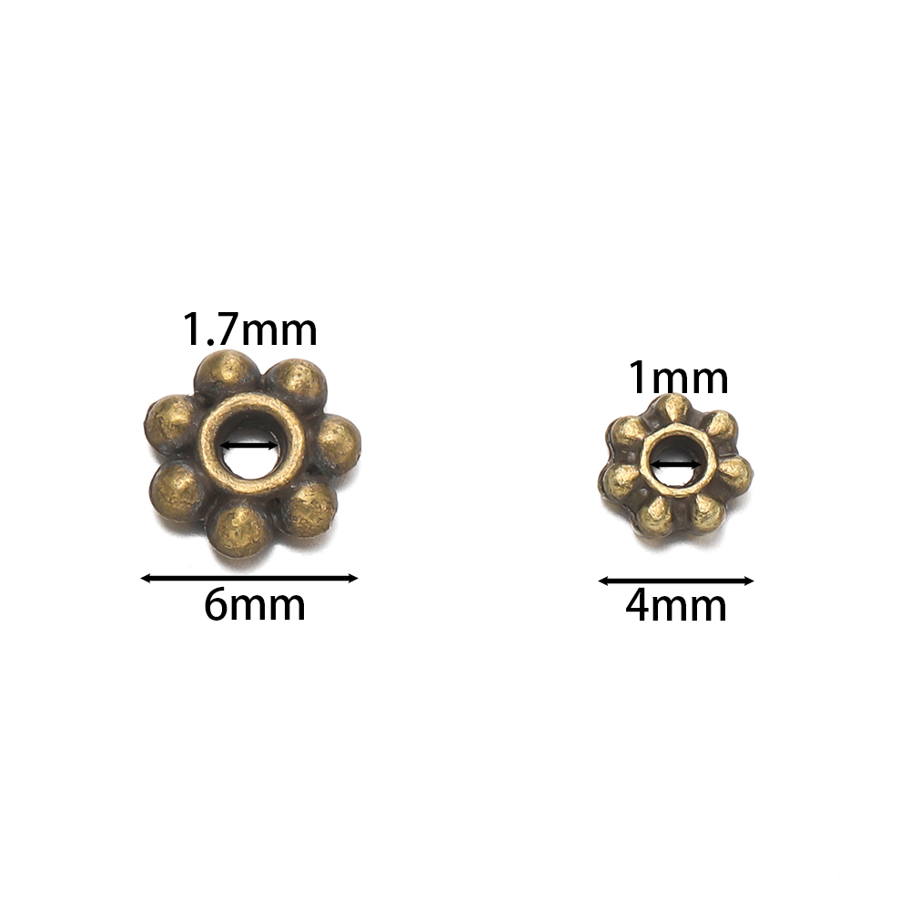 200 teile/los 4/6mm Daisy Schn – Embellishment Crafts Bewertung und Preis