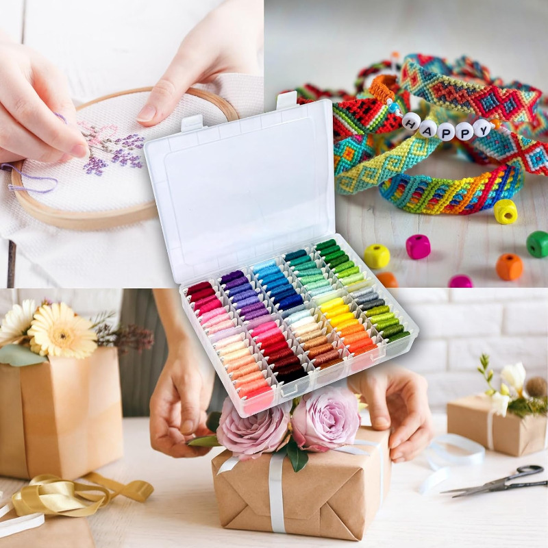 100% Baumwolle Stickgarn-Set m – Embroidery Craft Bewertung und Preis