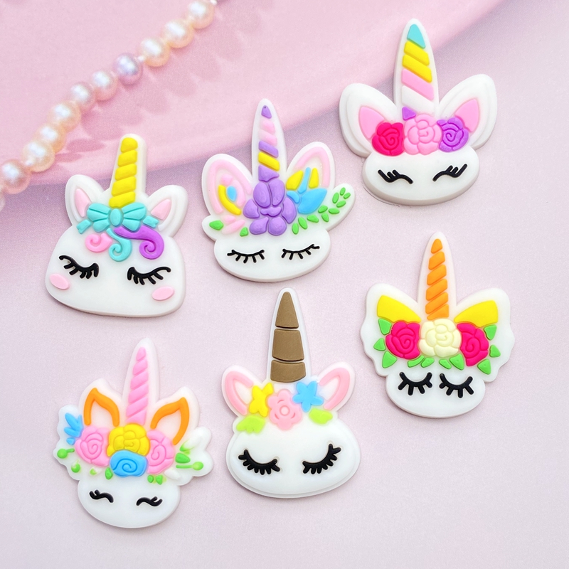 12 stücke Nette Mini Einhorn k – Embellishment Glue Craft Bewertung und Preis