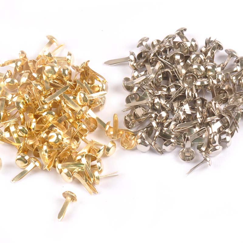 100 Stück gemischte runde Brad – Embellishments For Scrapbooking Bewertung und Preis